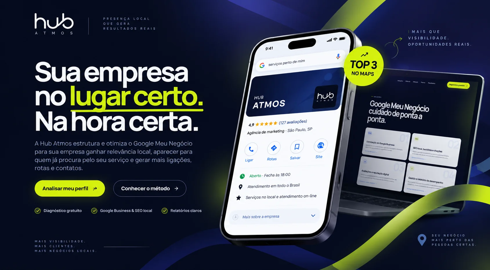 Landing Page HUB Atmos